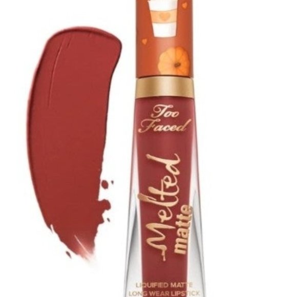 TOO FACED Pumpkin Spice Latte Melted Matte Lipstick - Picture 1 of 9